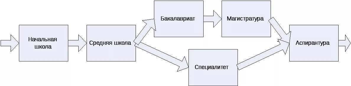 Бакалавриат магистратура специалитет по порядку