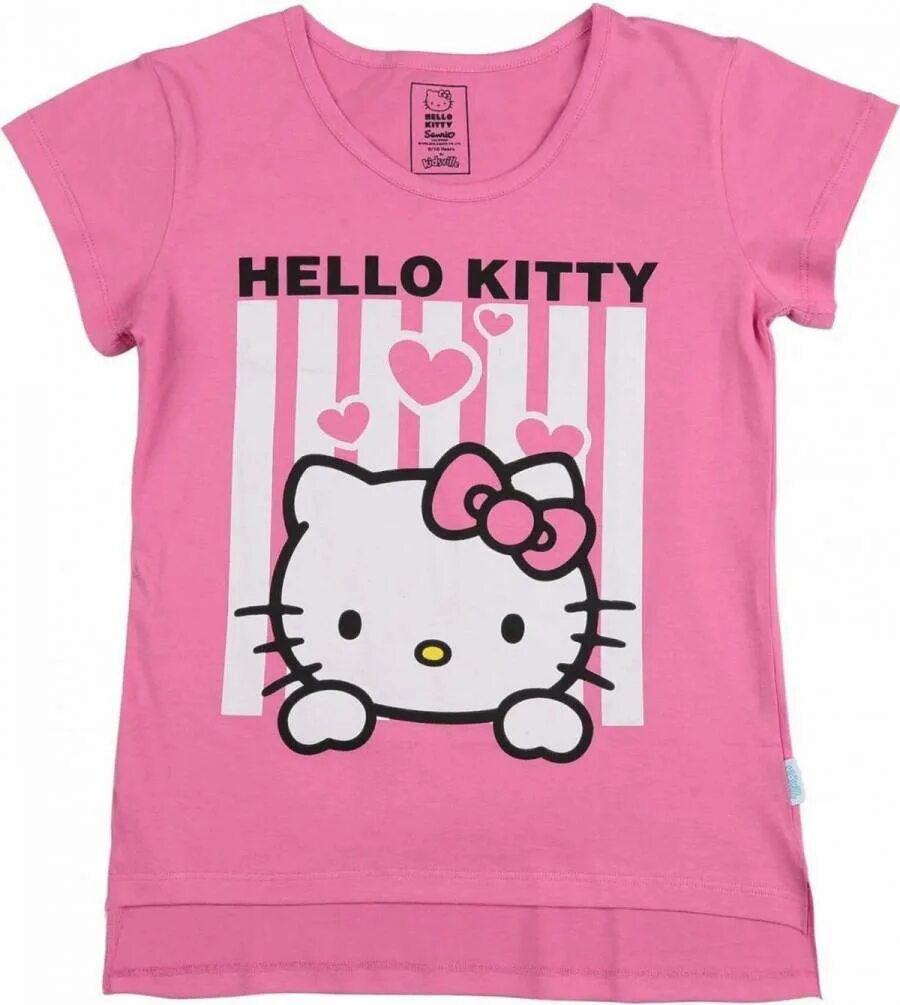 Девушка хеллоу китти. T-Shirt Хеллоу Китти. Hello Kitty одежда. Майка с Хеллоу Китти. Hello Kitty с одеждой hello Kitty с одеждой.