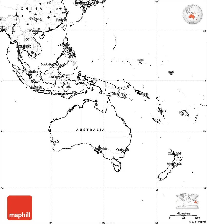 Контурная карта Австралии и Океании. Австралия и Океания политическая карта контурная карта. Пустая контурная карта Австралии и Океании. Австралия и Океания политическая карта 7 класс контурная карта.
