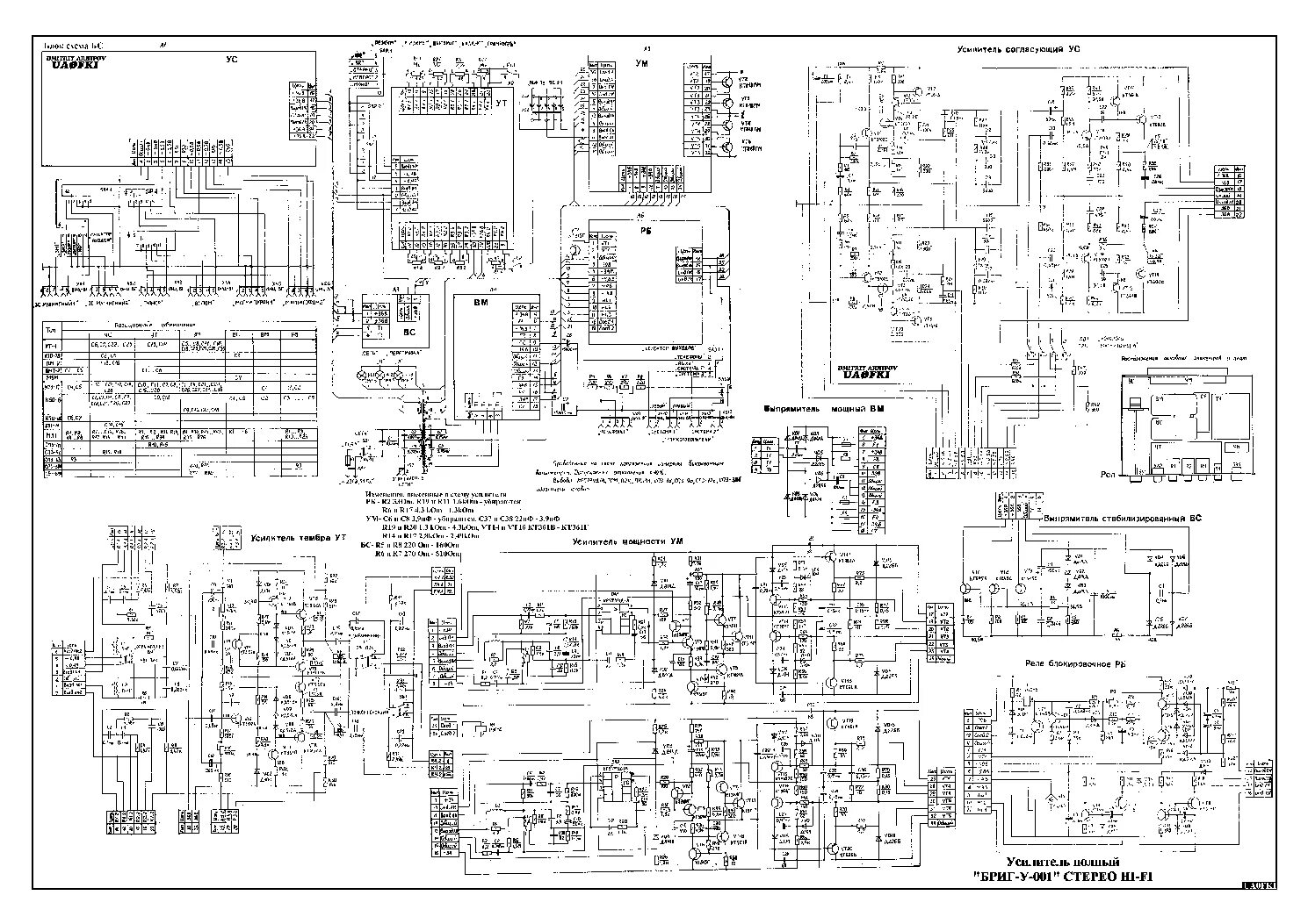Усилитель бриг 2 ревизии схема. Схема усилителя бриг. Схема усилителя бриг. Схема усилителя бриг у 001 стерео hi-fi. Усилитель бриг 001 схема.