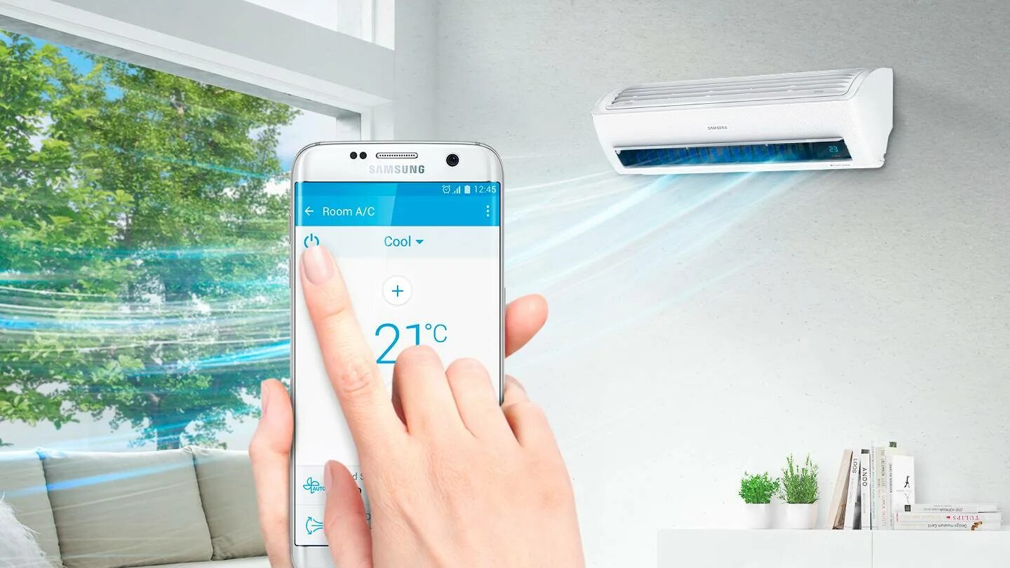 Samsung Air Conditioner. Wi-Fi кондиционер Samsung ar12ksfpawqner. Samsung Smart Inverter кондиционер. Кондиционер с дистанционным управлением с телефона. Connected air