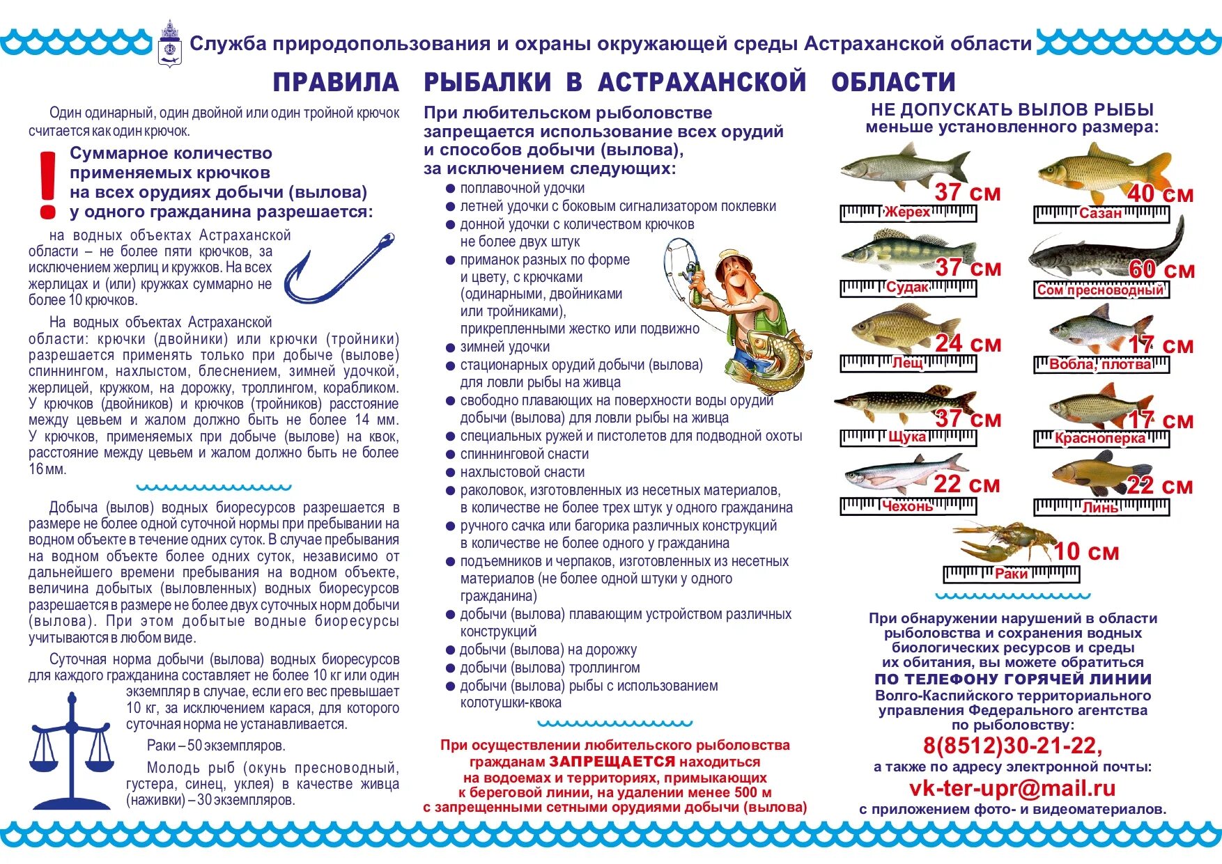 Норма ловли рыбы в Астраханской области на 2023г. Памятки для рыбаков. Правила рыбалки. Памятка рыбака. Запрет лова рыбы в 2024 году