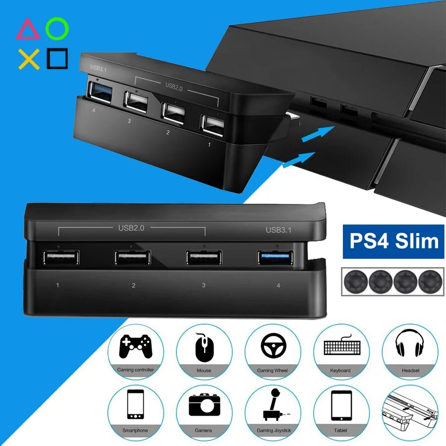 Playstation разъемы. Ps4 Slim разъемы. Ps4 Slim USB. Ps4 Slim Порты USB.