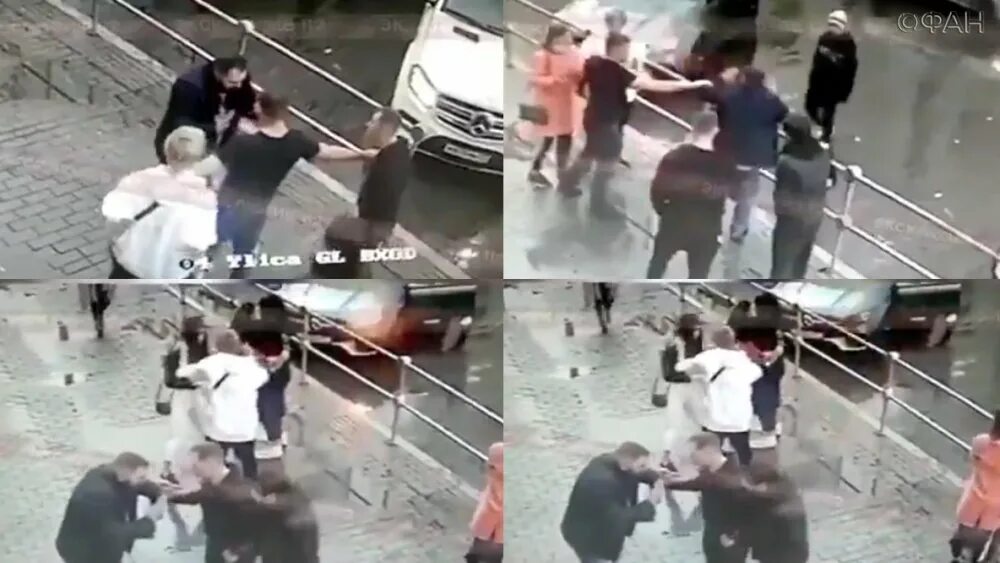 Напавший на ведущую
