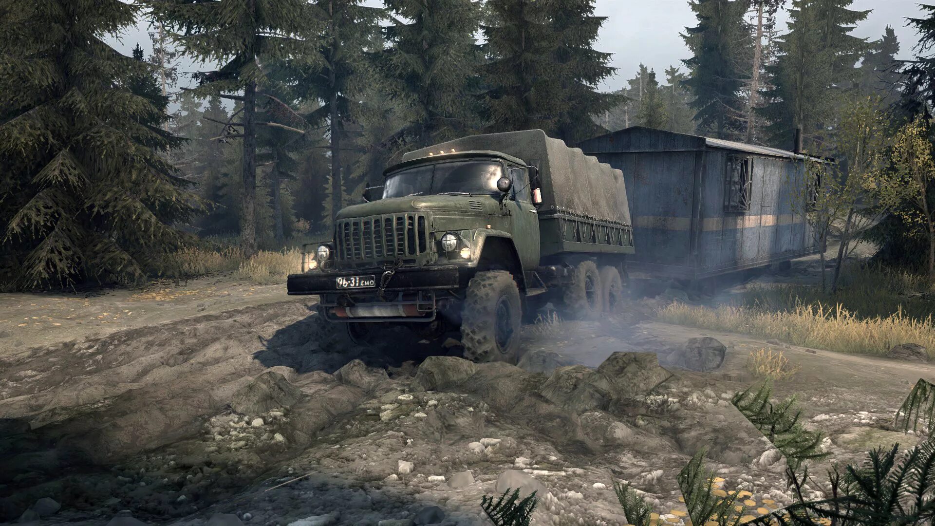 Spintires mudrunner отзывы. SPINTIRES: MUDRUNNER. Игра Spin Tires MUDRUNNER. КАМАЗ 43101 для спинтаерс. SPINTIRES Mud Runner.