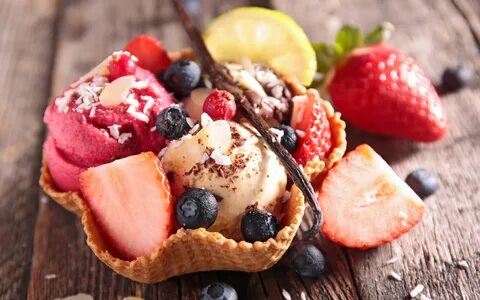 Ice cream food