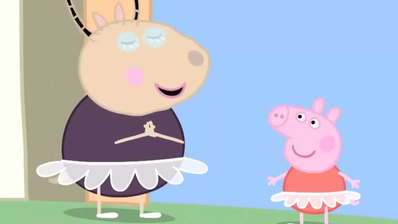 Мадам газель из свинки пеппы фото Peppa Pig Madame Gazelle Ballet