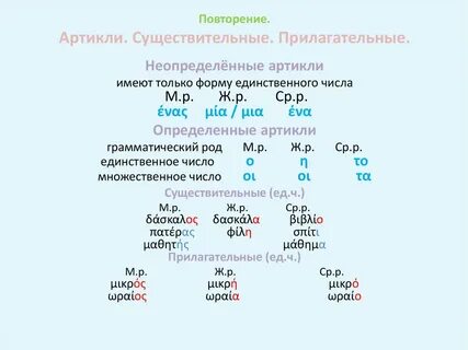Неопределенные существительные