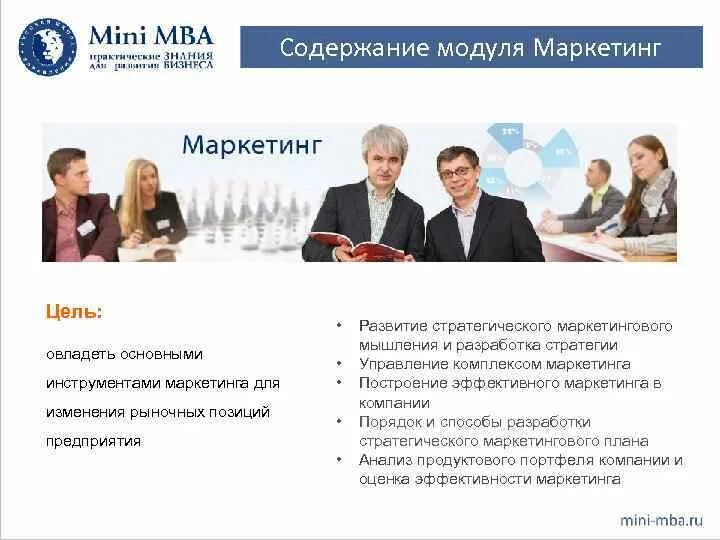 Презентация МБА. Программа «Mini MBA- менеджмент в сфере туризма». Сбербанк мини МБА. Стратегический маркетинг курс MBA.