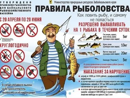 Правила рыболовства московской