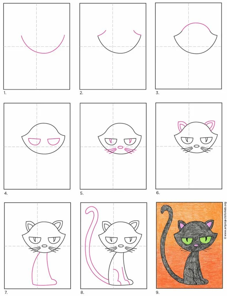 Как нарисовать катнапа. Нарисовать кота пошагово. Cartoon Cat рисунок. Нарисовать кошку для детей. Рисуем котика поэтапно для детей 3-4.