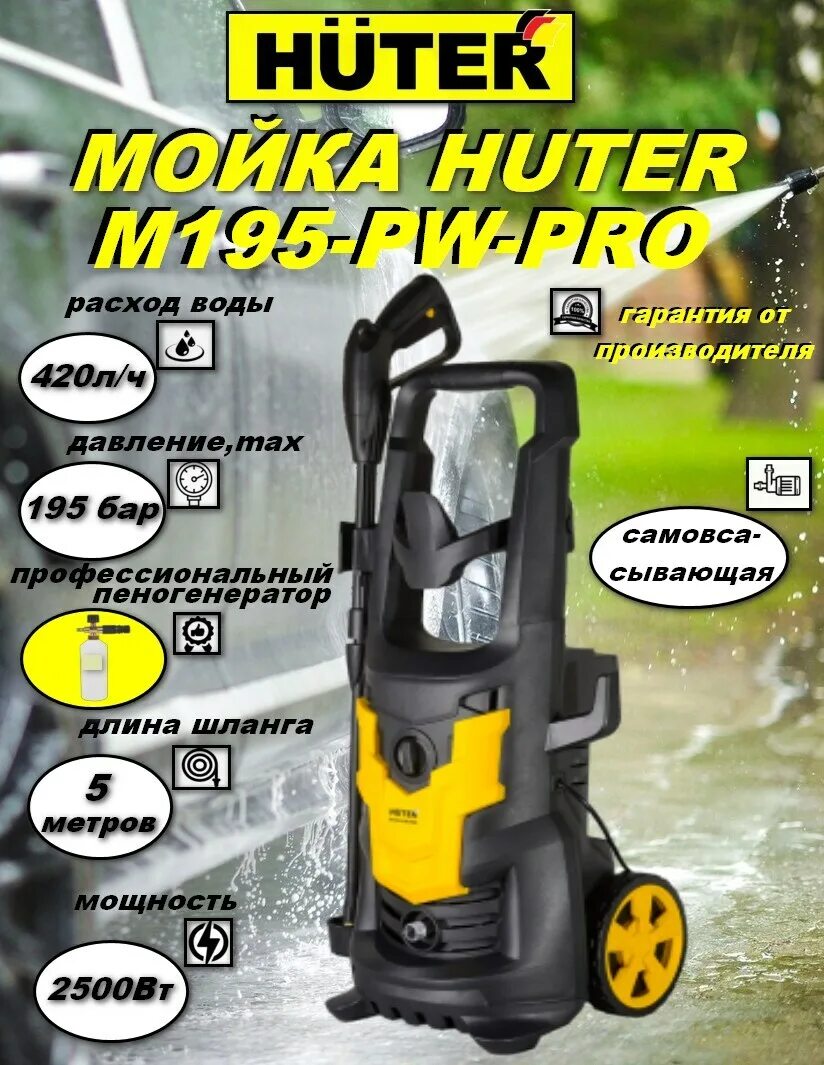 Мойка высокого давления Huter m195-pw-Pro. Мойка Хутер 195 про. Хутер м195 pw Pro мойка высокого. Хутер м195 про сборка.