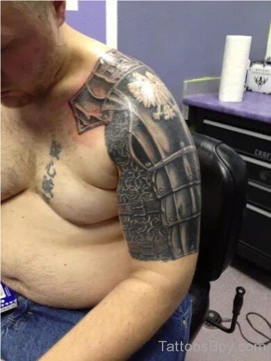 Pin by Tattoos For Info And More on Tattoos for men Shoulder armor tattoo, Tatto