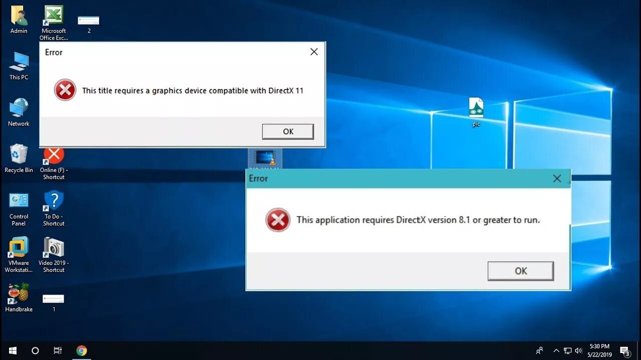 DIRECTX последняя версия 8.1. DIRECTX Control Panel. DIRECTX 11 compatible Graphics Card. Ошибка DIRECTX 8.1. This game requires windows 10 or later