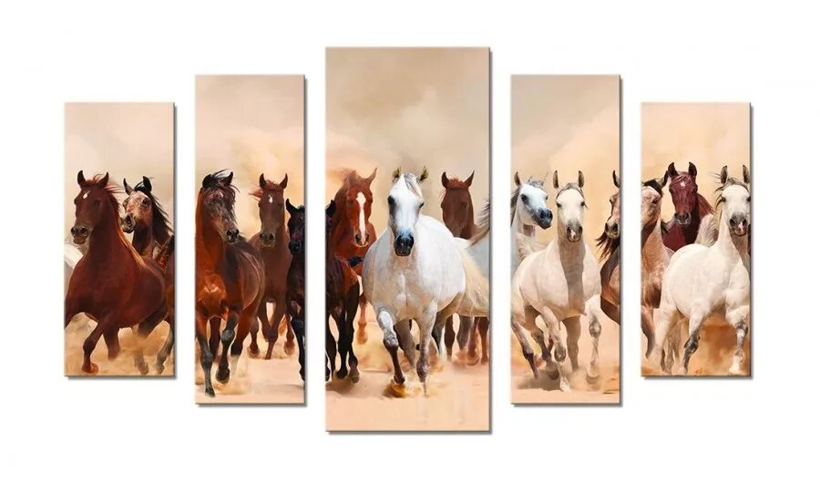 Купить картину 70 70. Три картины в одном стиле. Картина лошади. Модульная картина 70 на 70. Модель картина из пяти частей лошадь.