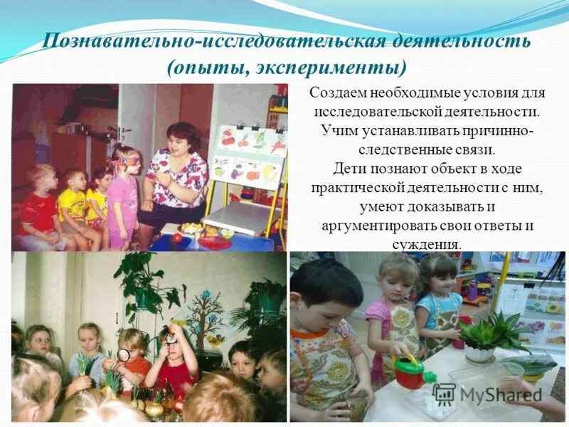 Исследовательская проектная деятельность дошкольников