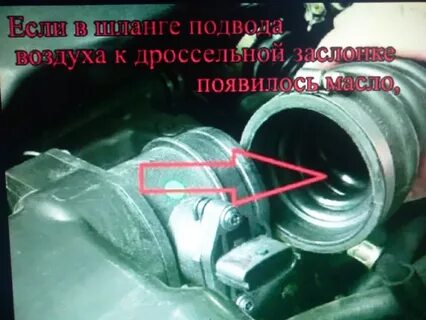 Масло в дроссельной заслонки ваз