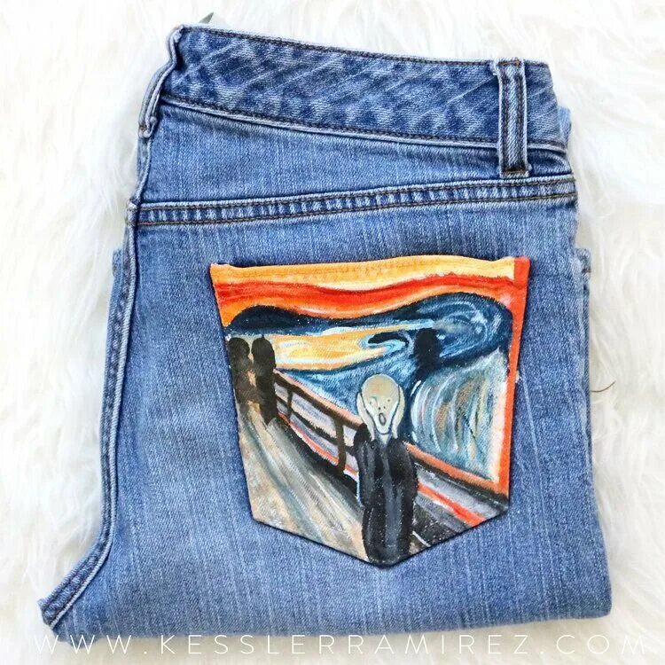 Расписные джинсы. Роспись на кармане джинс. Джинсы разрисованные акрилом. Роспись на карманах джинсов. Карман джинсов рисунок