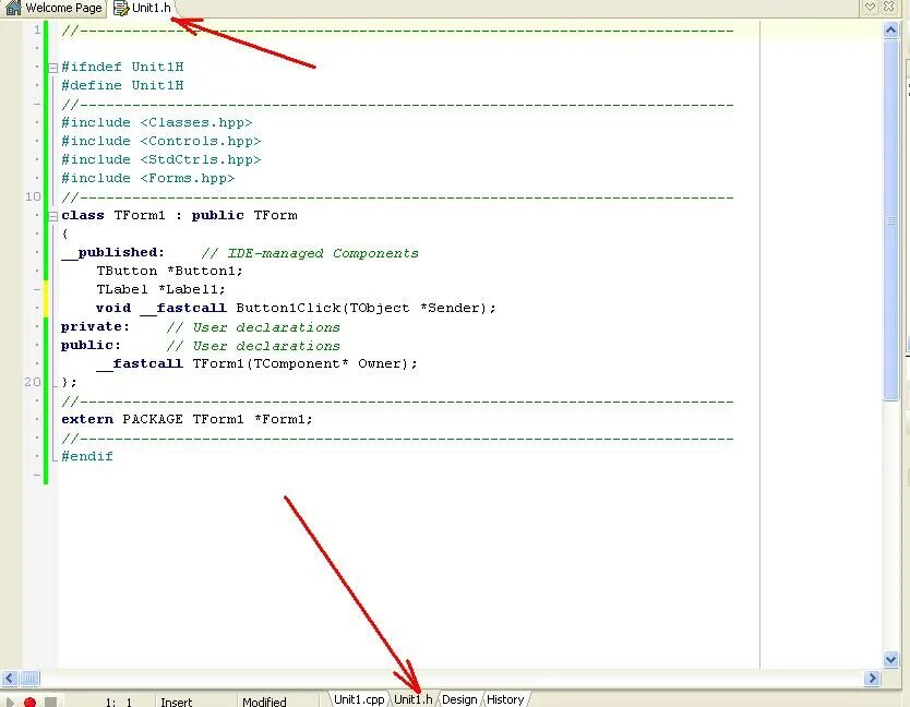 Include hpp. Ifndef c++ что это. Mod c++ пример. Tform1 = class(TFORM). Ifndef define endif c++.