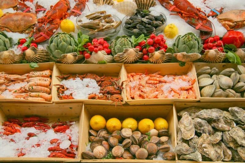 Страны кухня которых базируется на продуктах моря. Продукты из моря. бретань морепродукты. венесуэла морепродукты. средиземноморье продукты.