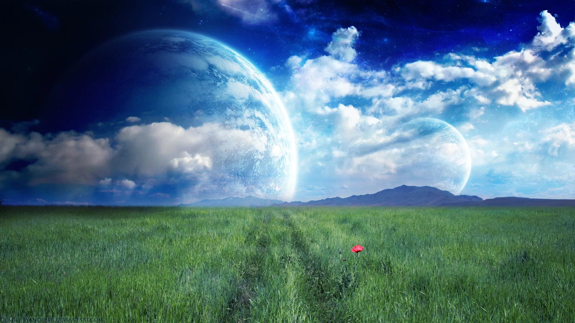 планета на горизонте. космос планеты. луна юпитер и сатурн. ночное небо с планетами. небо с планетами.