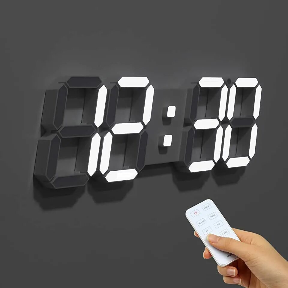 Время 24 12 15. 3 D led Clock. Led Clock display. 3d led Wall Clock ремонт. Modern Alarm Clock.