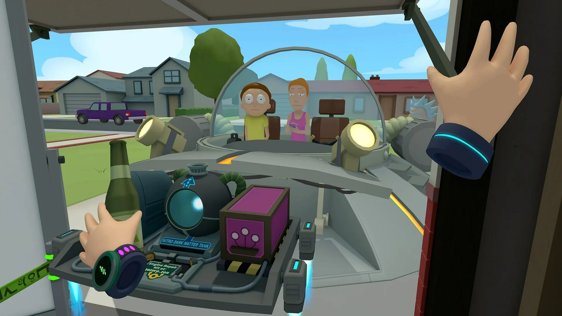 Virtual rick ality. Rick and morty: virtual rick-ality. рик и морти vr. рик и морти игра vr. rick and morty vr ps4.