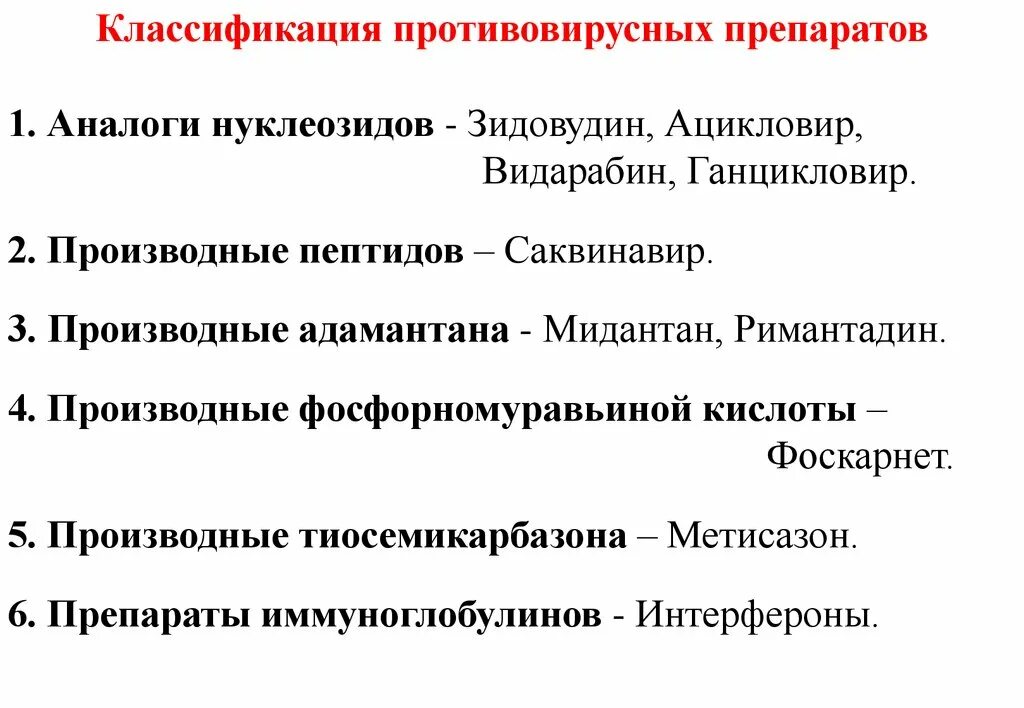 Противовирусные производные пептидов. Противовирусные классификация. Классификация противовирусных средств. Аналоги нуклеозидов препараты.