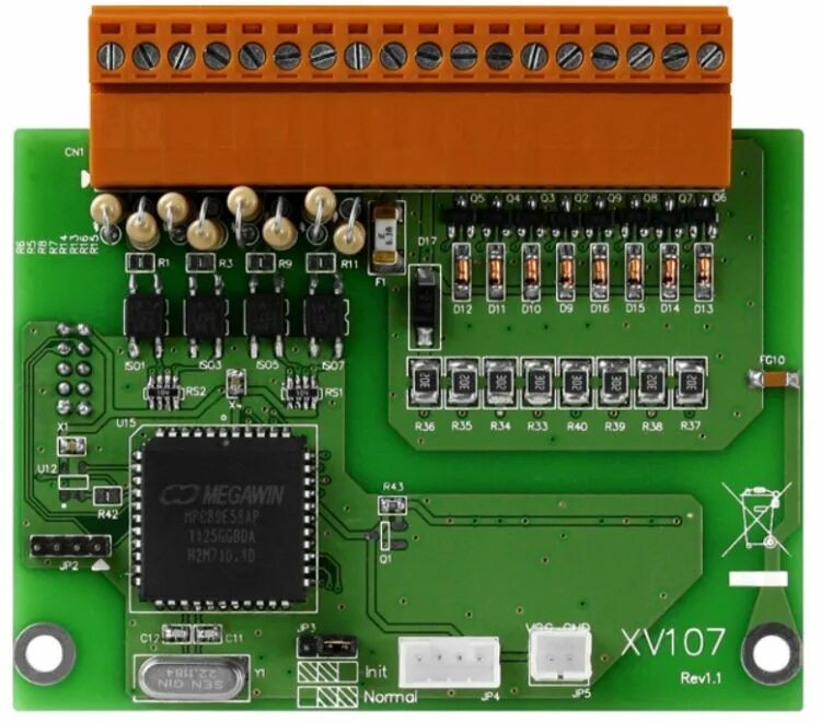 Модуль 15 3 7 2. Icp das xv107 cr. модуль i-8051 cr. icp das xv116 cr. icp das x304 cr.