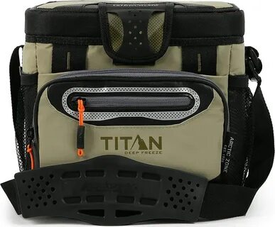 Arctic Zone Titan Deep Freeze Cooler - 9 Can Zipperless Hardbody Cooler - D...