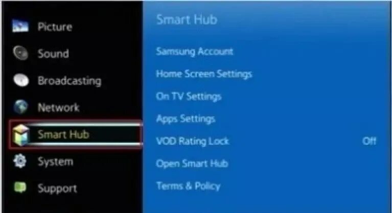 Смарт самсунг звук. Samsung Smart TV Network settings. Samsung Smart Hub приложения. Как установить Player на телевизор Samsung. Аккаунт самсунг для телевизора.