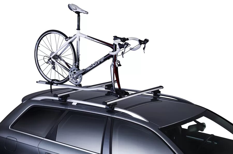 Thule OUTRIDE 561. Вертикальное велосипедное крепление Thule OUTRIDE 561. Велокрепление Атлант 7051. Roof Rack Thule. Перевозка велосипеда купить