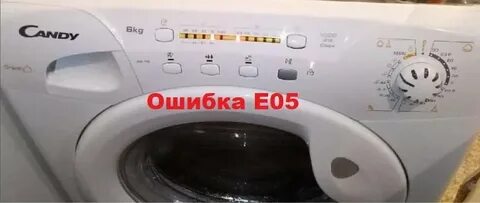 Candy ошибка e03