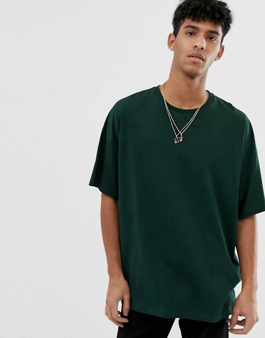 Оверсайз футболка мужская купить. ASOS футболка оверсайз. ASOS Design Oversized Shirt Green. Мужская футболка оверсайз ASOS. Зеленая футболка оверсайз.