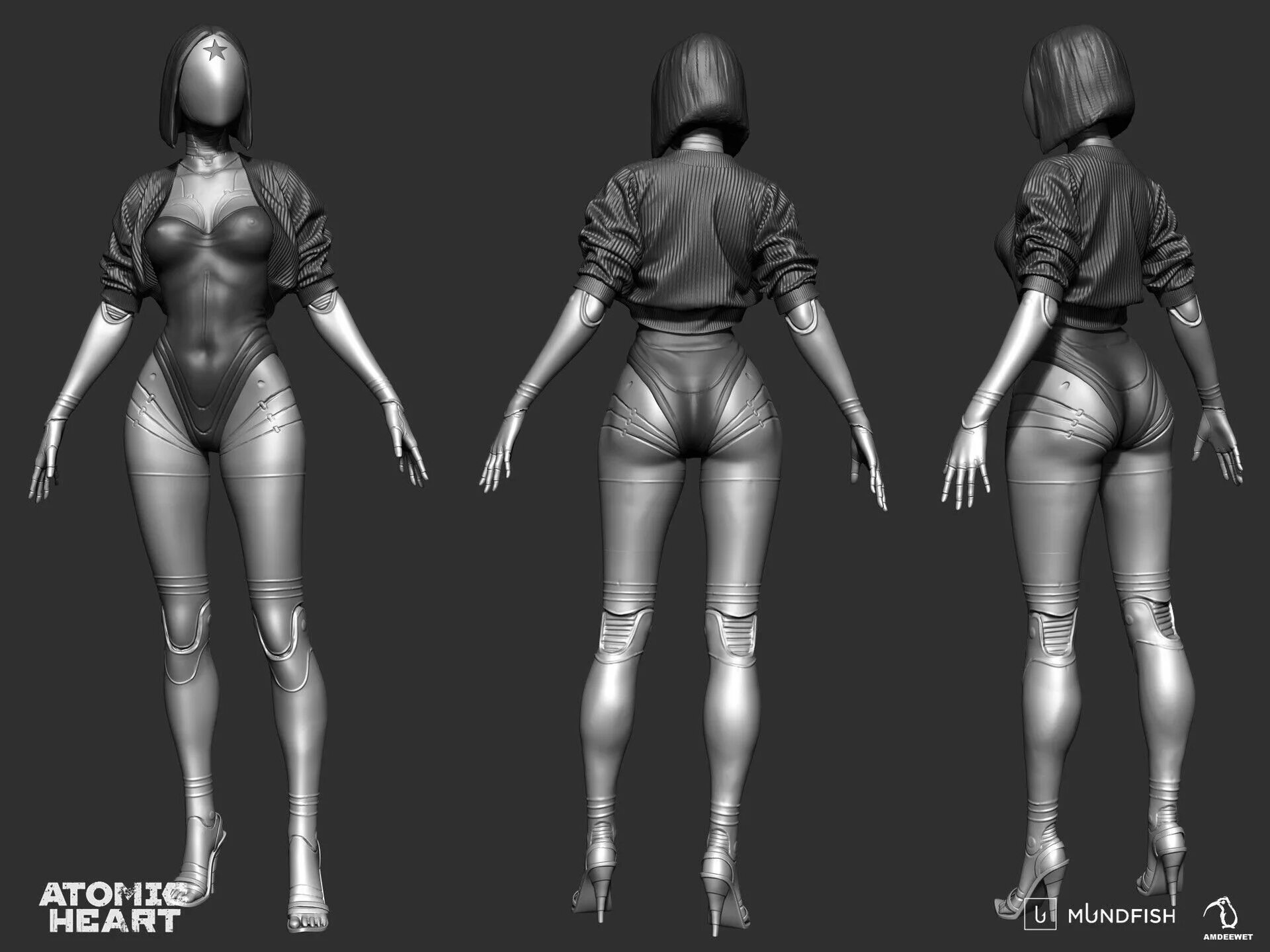 Atomic heart 3d models. Atomic heart 3d models
