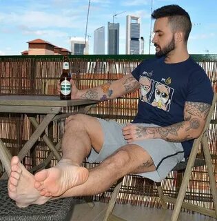 Man feet 18