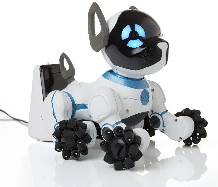 Интерактивная игрушка робот WOWWEE Chip. Робот WOWWEE Chip, белый. Собака Chip WOWWEE. Робопес чип. Недорогой качественный робот