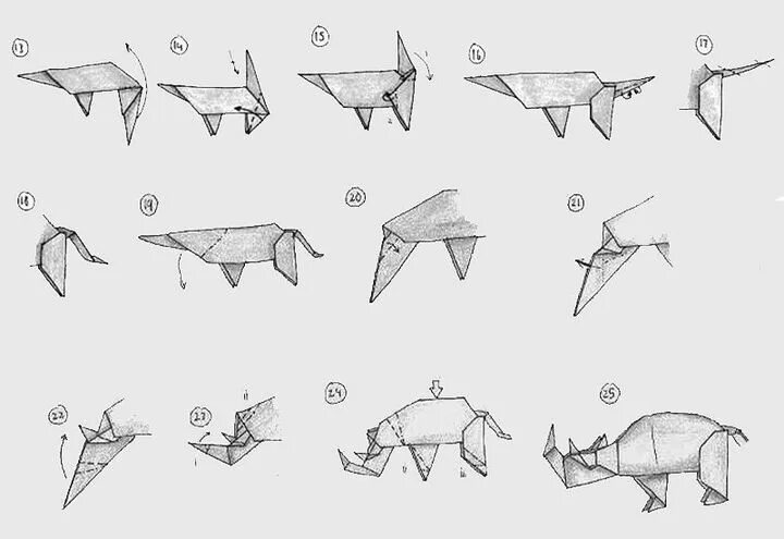 Оригами носорог. Оригами сложные. Оригами носорог из бумаги. Оригами из бумаги носорог схема.