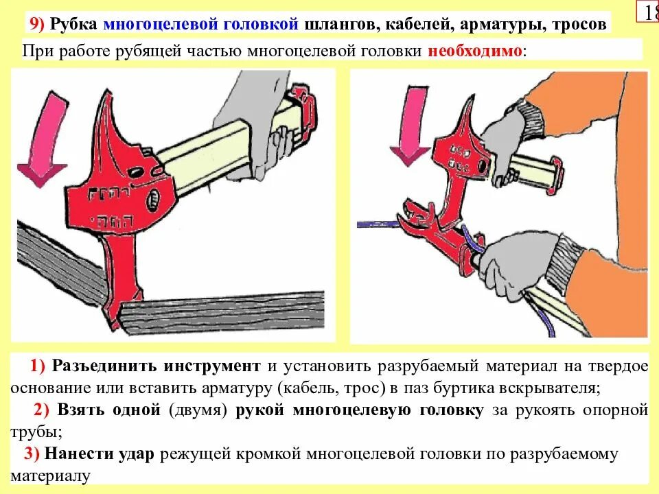 При выполнении работ несколькими звеньями