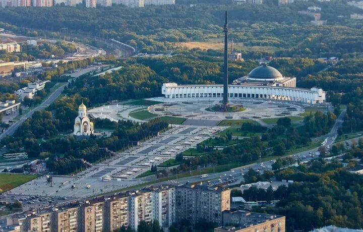 Поклонная гора сейчас фото На Поклонной горе высадят березовую рощу Героев России :: Новости :: ТВ Центр