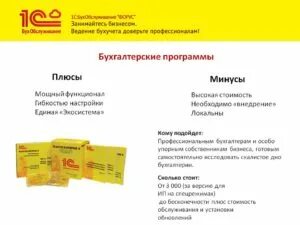 Программы для бухгалтерии список. Программы для бухгалтерии список