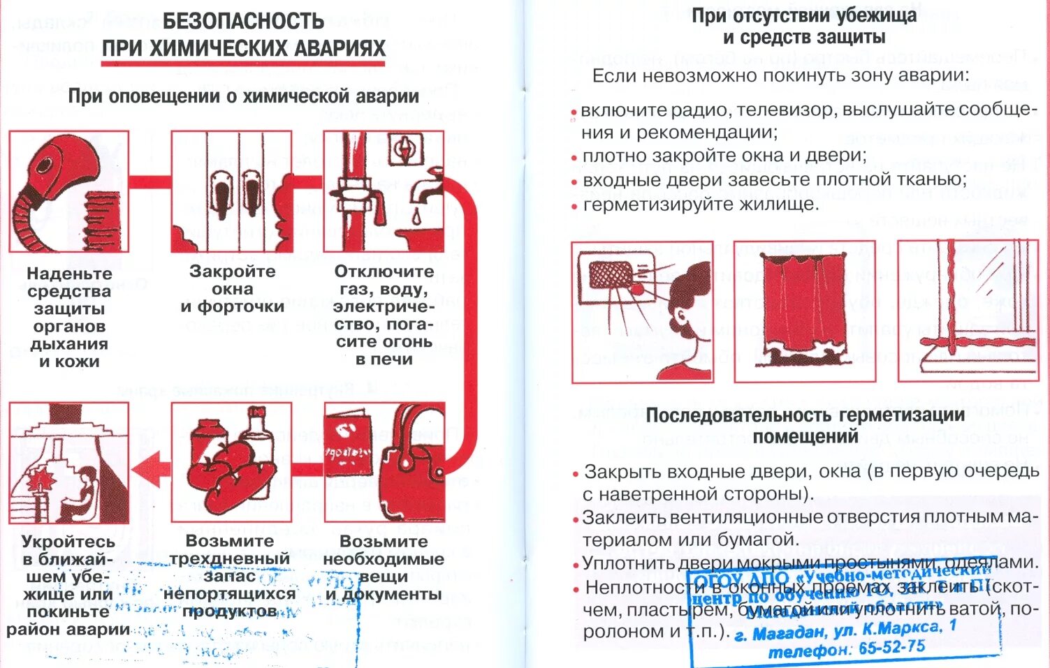 Герметизация трубы под давлением. Порядок герметизации помещения. Ситуации герметизации. Действия при аварии с выбросом аммиака. Ситуации герметизации.