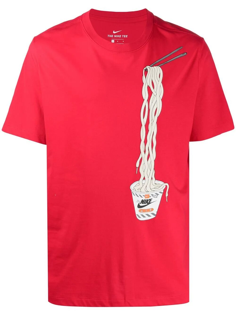 Рубашка лапша. Футболка найк с лапшой. Nike футболка с лапшой. Лапша футболка красный. Рыжая рубашка найк.