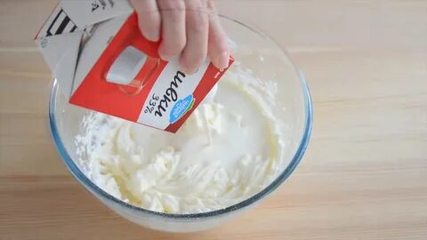 Как из сливок 33 сделать 10 процентные