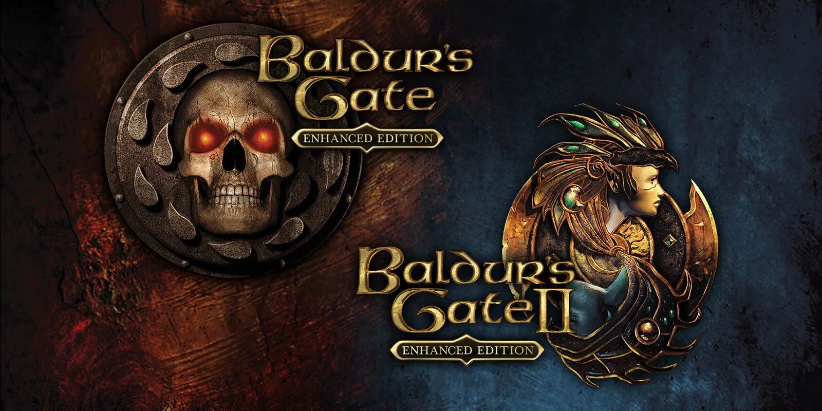 Baldur's Gate 1-2. Baldur's Gate 1 enhanced Edition. Baldur's Gate 2 enhanced Edition. Baldurs Gate and Baldurs Gate 2 enhanced Editions.