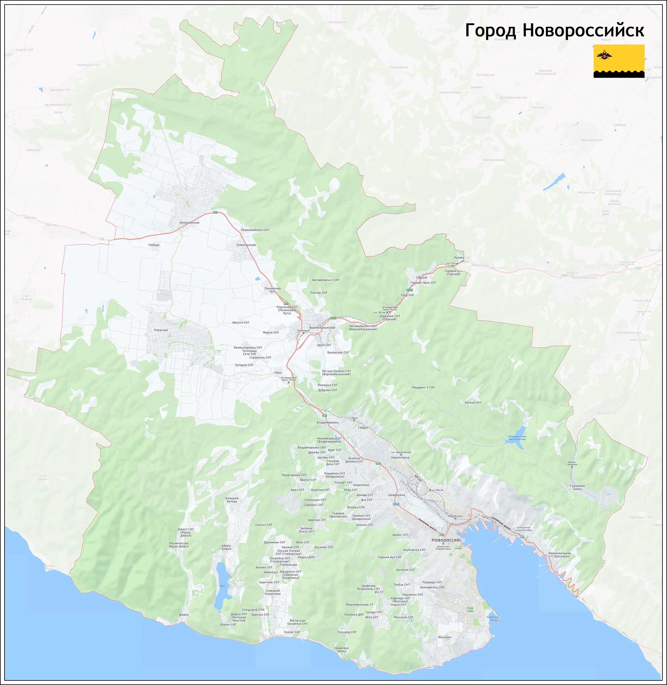 Новороссийский район. Новороссийск / Novorossiysk карта. Новороссийск на карте Краснодарского края. Новороссийск карта города. Районы Новороссийска на карте.