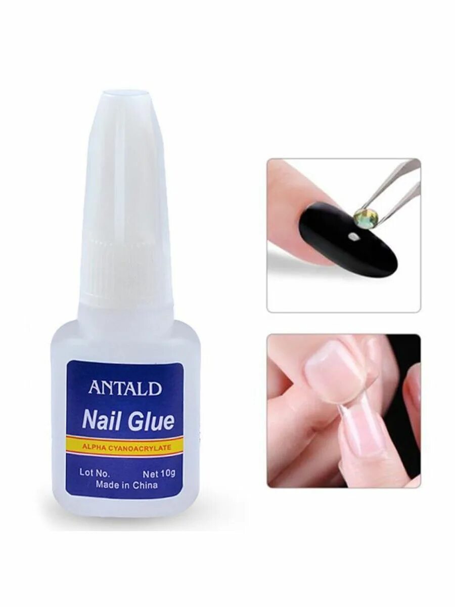 Ногтевой клей. Клей для ногтей Nail Glue. Клей для типс 10 гр Brush-on Nail Glue. ANTALD Nail Glue супер клей. Клей для типс с кисточкой.