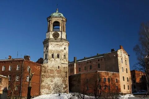 Часовая башня выборг