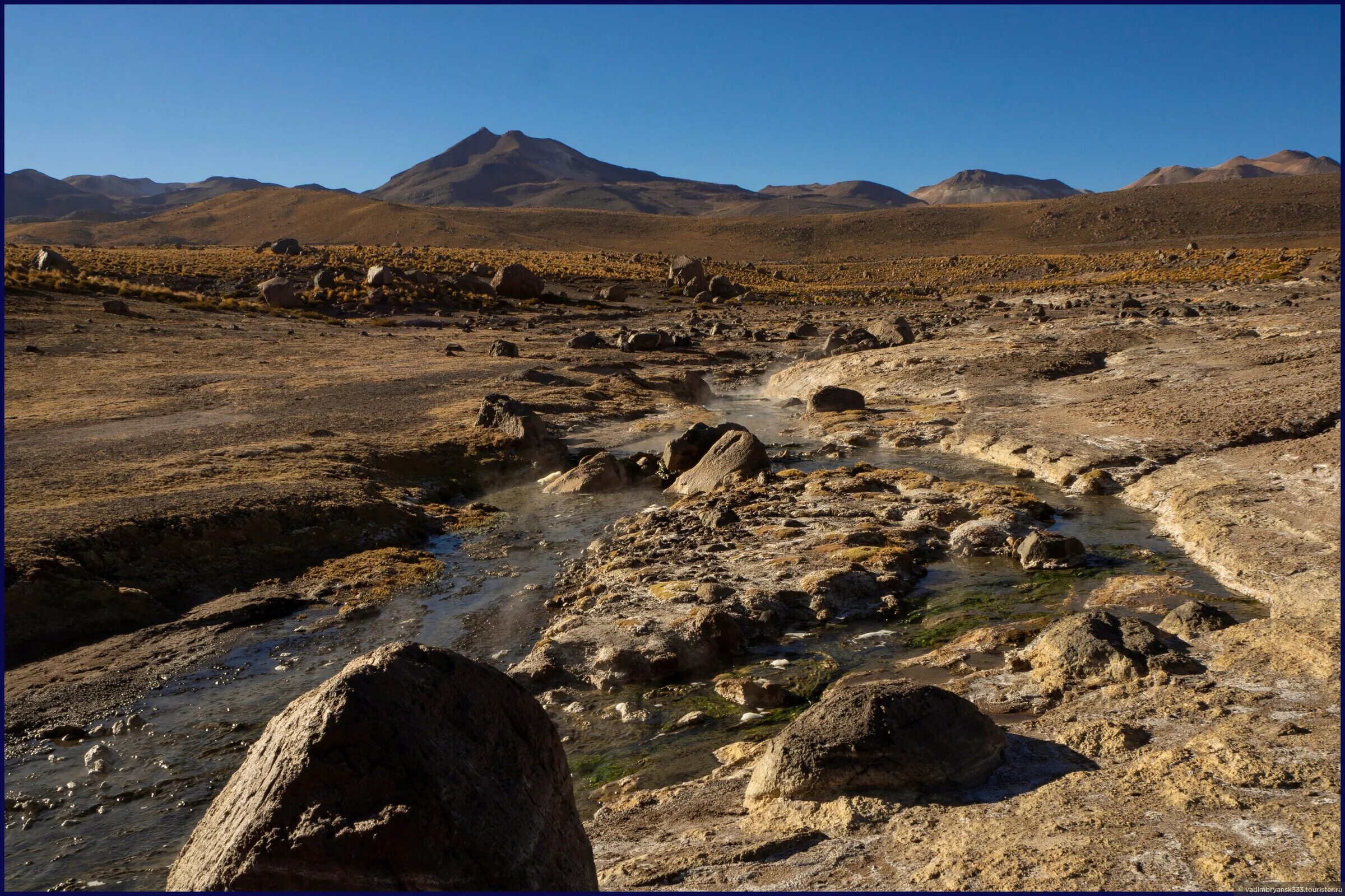 Чили область Антофагаста природа. Северное Чили. Altiplano Atacama.