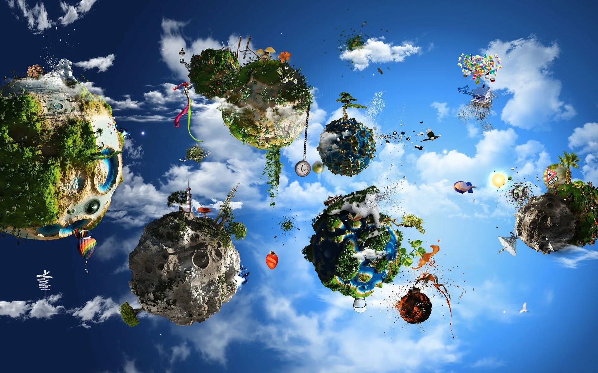 Много людей на земле. Многое разное а мире. Многое разное а мире. Люди катят глобус. Многое разное а мире.